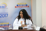 Diane Rodriguez presidenta de Federación de Organizaciones LGBTI logra acuerdos en favor de los LGBTI con el Consejo Nacional Electoral