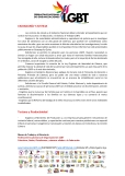 Manifiesto - 5to Encuentro Nacional de Poblaciones Sexo Diversas - Federación Ecuatoriana de Organizaciones LGBT 2